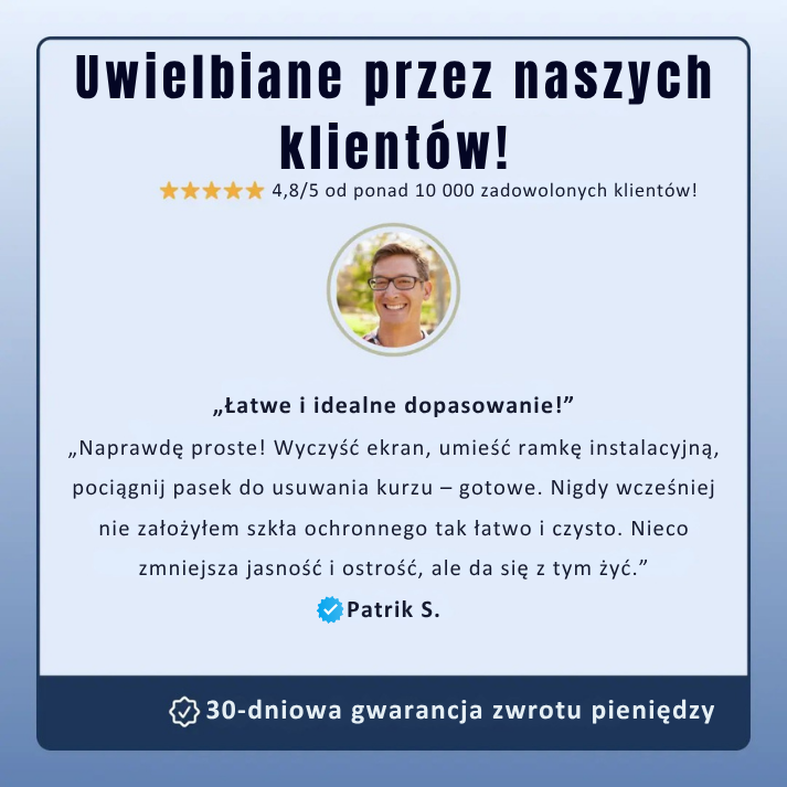 Szkło ochronne Arctiqo™ 3 w 1