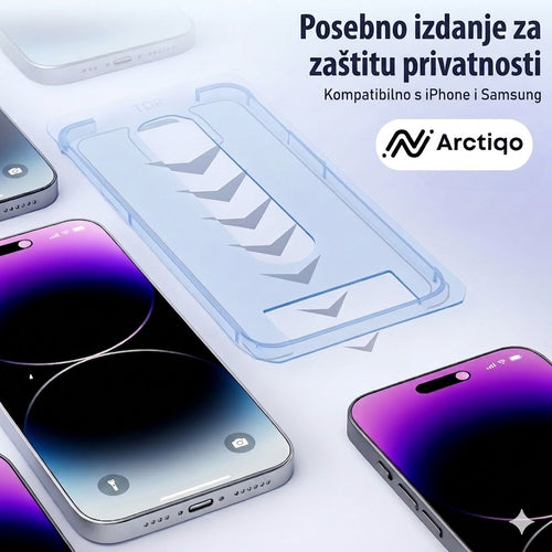 Arctiqo™ Zaštitno staklo 3 u 1