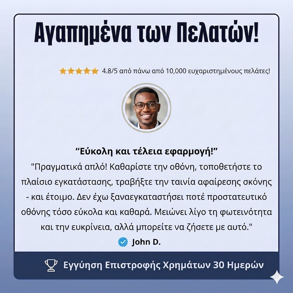 Arctiqo™ Προστατευτικό Οθόνης 3 σε 1
